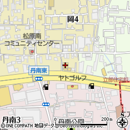 日産大阪中環松原店周辺の地図