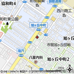 堺消防署旭ヶ丘出張所周辺の地図