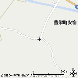 広島県東広島市豊栄町安宿1384周辺の地図