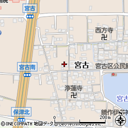 奈良県磯城郡田原本町宮古231周辺の地図