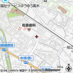 広島県府中市中須町1689周辺の地図