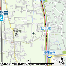奈良県香芝市上中430-11周辺の地図