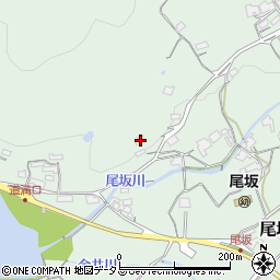 岡山県笠岡市尾坂322周辺の地図