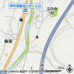 広島県広島市安佐北区安佐町飯室1333周辺の地図