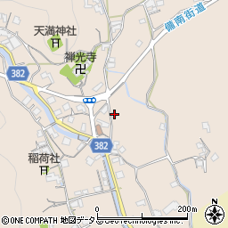 岡山県浅口市金光町上竹271周辺の地図
