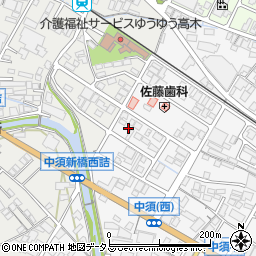 広島県府中市中須町1684周辺の地図