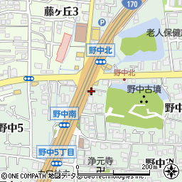 大ちゃん 藤井寺周辺の地図