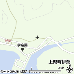 長崎県対馬市上県町伊奈1236周辺の地図