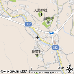 岡山県浅口市金光町上竹2154周辺の地図