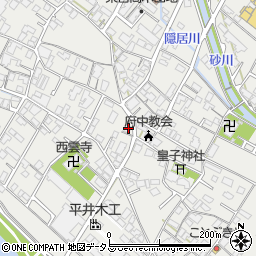 広島県府中市高木町1673周辺の地図