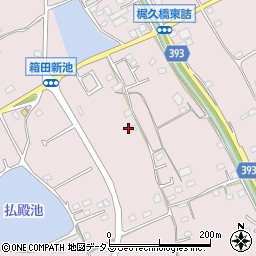 広島県福山市神辺町（箱田）周辺の地図