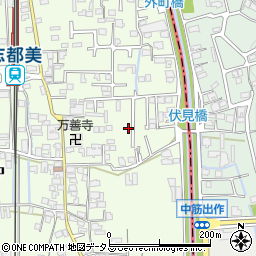 奈良県香芝市上中430-6周辺の地図