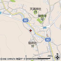 岡山県浅口市金光町上竹2155周辺の地図