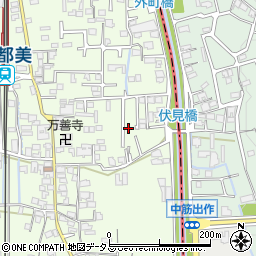 奈良県香芝市上中430-12周辺の地図
