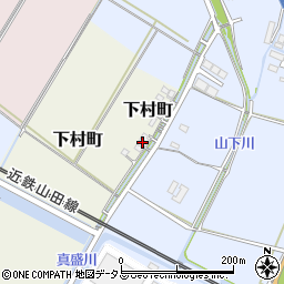 三重県松阪市下村町92-4周辺の地図