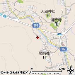 岡山県浅口市金光町上竹2152周辺の地図