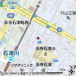 小川荘周辺の地図