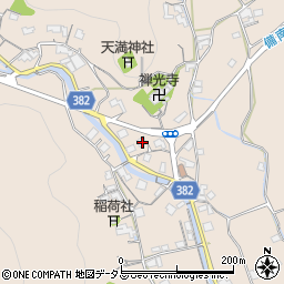 岡山県浅口市金光町上竹293周辺の地図
