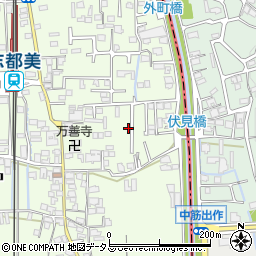 奈良県香芝市上中430-5周辺の地図