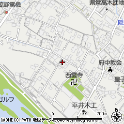 広島県府中市高木町1750-11周辺の地図