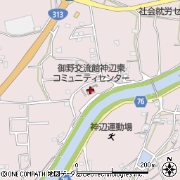 福山市　御野交流館神辺東コミュニティセンター周辺の地図