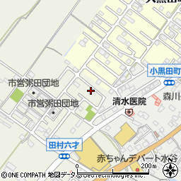三重県松阪市田村町500周辺の地図