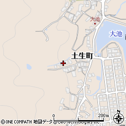広島県府中市土生町848周辺の地図