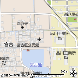 奈良県磯城郡田原本町宮古270周辺の地図