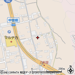 広島県福山市加茂町上加茂592周辺の地図