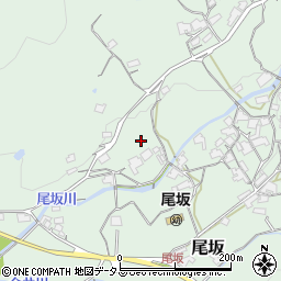 岡山県笠岡市尾坂391周辺の地図