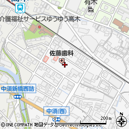広島県府中市中須町1697周辺の地図