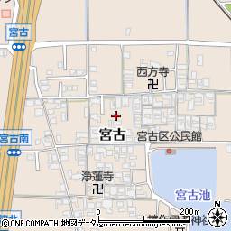 奈良県磯城郡田原本町宮古237周辺の地図