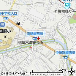 広島県府中市高木町698周辺の地図