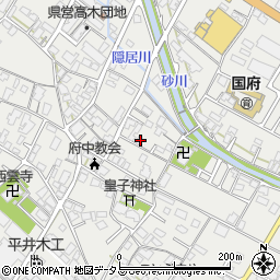 広島県府中市高木町927周辺の地図