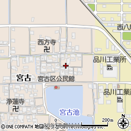 奈良県磯城郡田原本町宮古262周辺の地図
