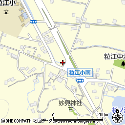 ローソン倉敷粒江店周辺の地図