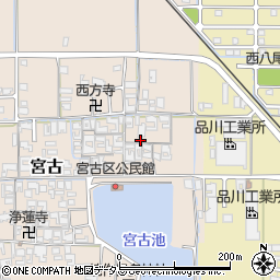 奈良県磯城郡田原本町宮古266周辺の地図