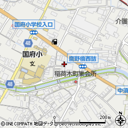 広島県府中市高木町688周辺の地図