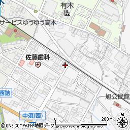 広島県府中市中須町1712周辺の地図