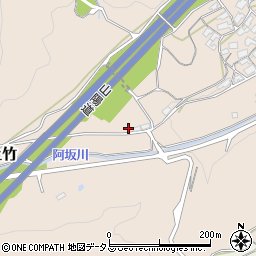 岡山県浅口市金光町上竹1830周辺の地図