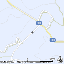 広島県山県郡安芸太田町中筒賀733周辺の地図