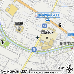 広島県府中市高木町615周辺の地図
