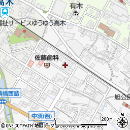 広島県府中市中須町1701周辺の地図