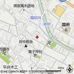 広島県府中市高木町928周辺の地図
