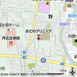 大阪府羽曳野市野367周辺の地図