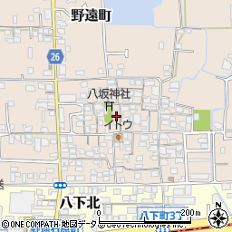 大阪府堺市北区野遠町607周辺の地図