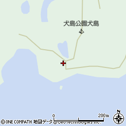 岡山県岡山市東区犬島221周辺の地図