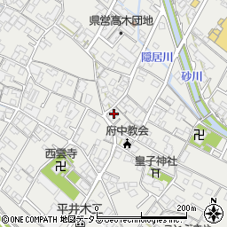 広島県府中市高木町951周辺の地図