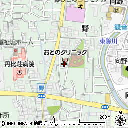 大阪府羽曳野市野370周辺の地図