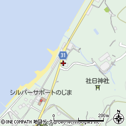 兵庫県淡路市野島蟇浦781周辺の地図